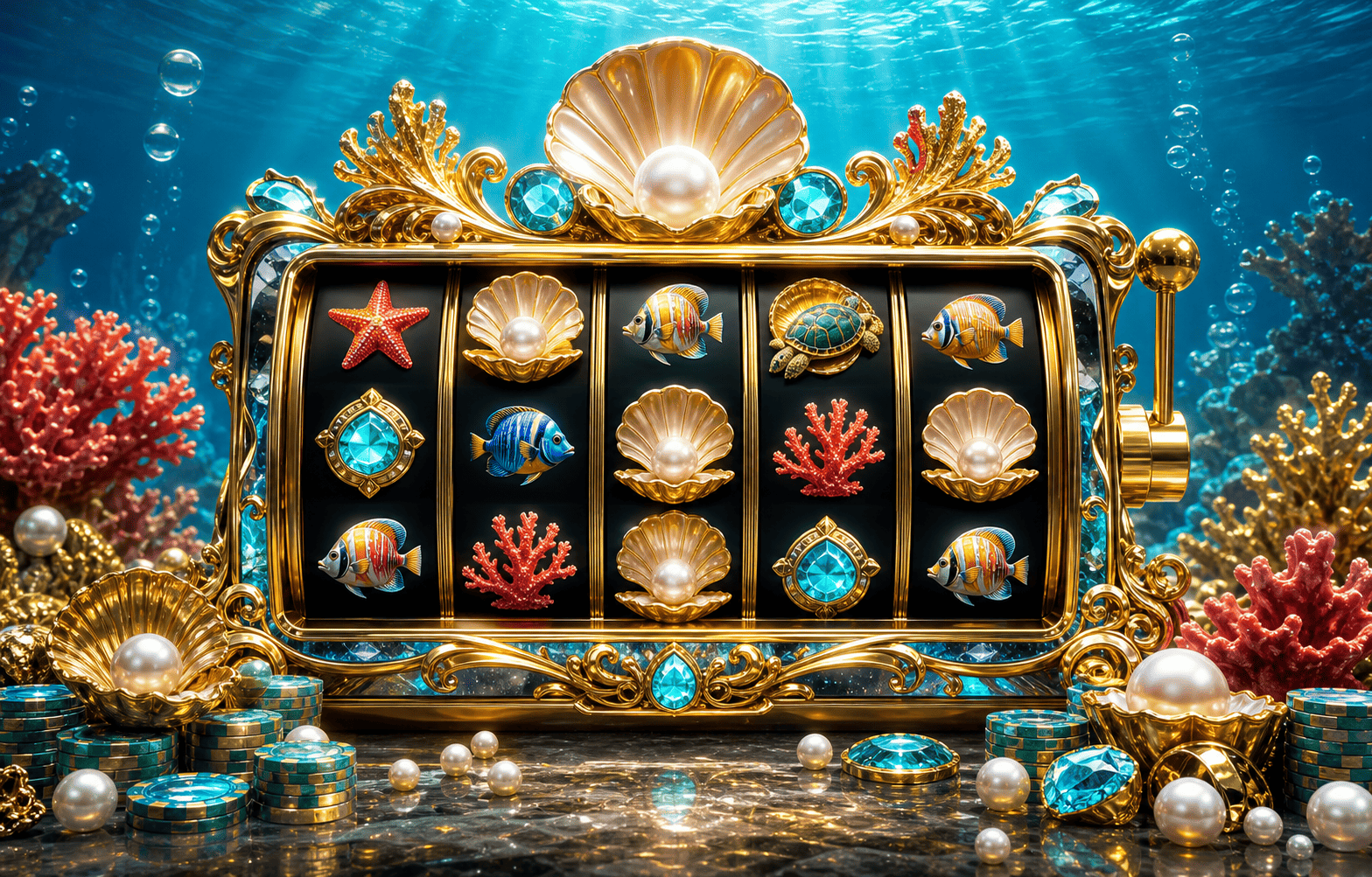 Reef Riches slot artwork